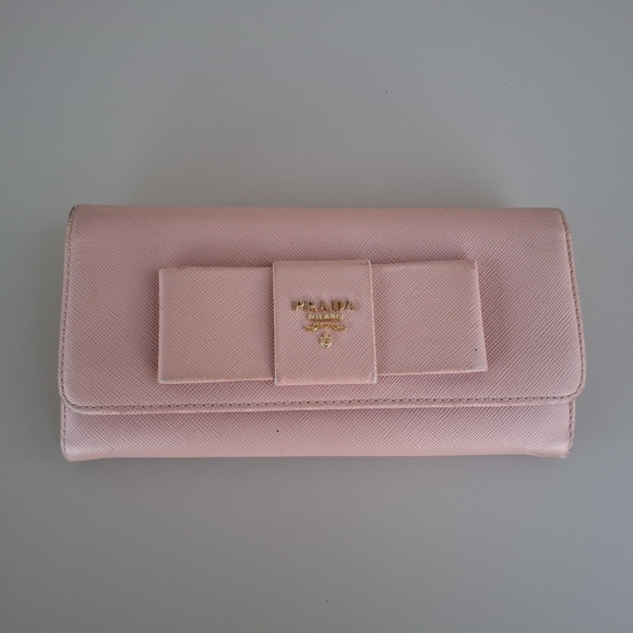 Prada Soft Pink Women's Wallet - Picture 1 of 15